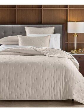 Hotel Collection Lyocell Coverlet Set Full/Queen Sand MSRP $430